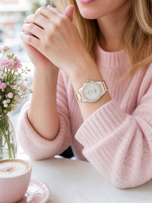 Jaguar J894-1 ladies' watch — worn on the wrist
