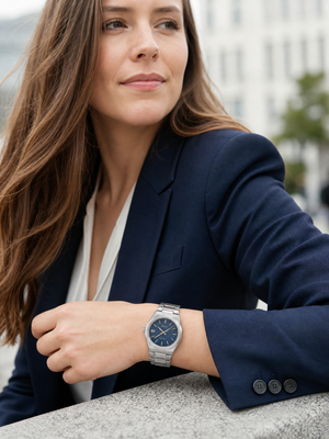 Seiko SUR575P1 ladies' watch — worn on the wrist