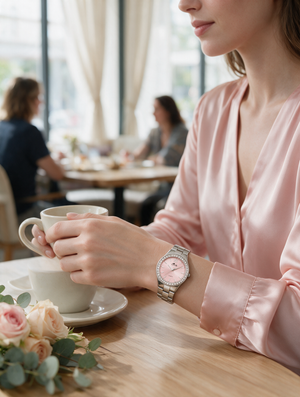 Lotus 18883-2 ladies' watch — worn on the wrist