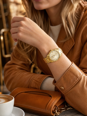 Guess GW0687L2 ladies' watch — worn on the wrist