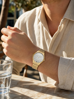 Radiant RA565203 men's watch — worn on the wrist
