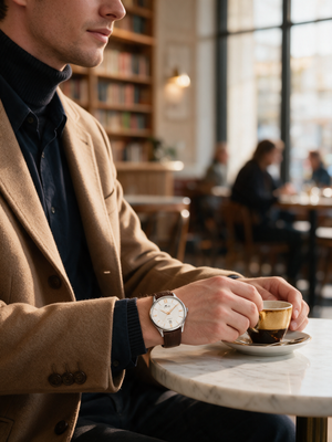 Lotus 18402-H men's watch — worn on the wrist