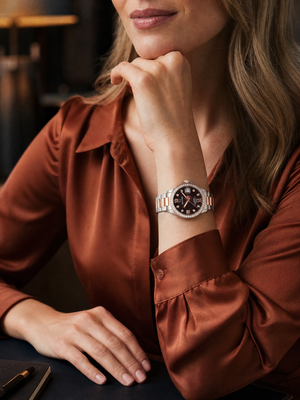 Jaguar J894-2 ladies' watch — worn on the wrist