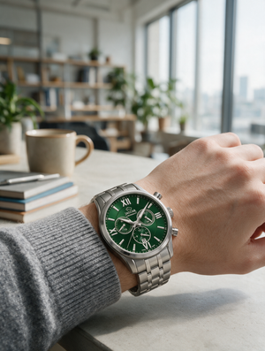 Jaguar J963-3 men's watch — worn on the wrist
