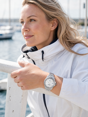 Jaguar J870-2 ladies' watch — worn on the wrist